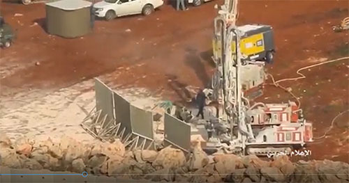 Hezbolá divulga un vídeo de operación israelí al sur de Líbano
